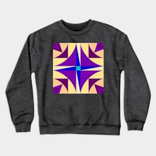 Purple Mayflower Crewneck Sweatshirt